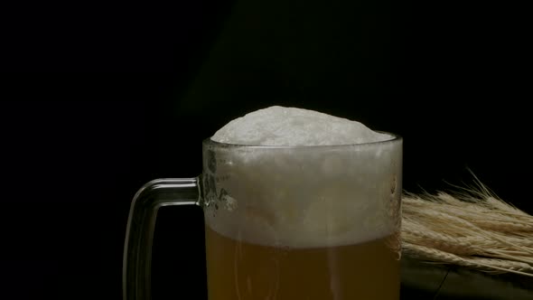 Mug of Fresh Wheat Beer alt