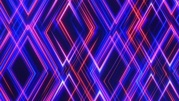 Abstract Glow Geometric Lines Gradient Background