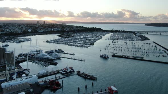 Viaduct Harbour, Auckland New Zealand alt