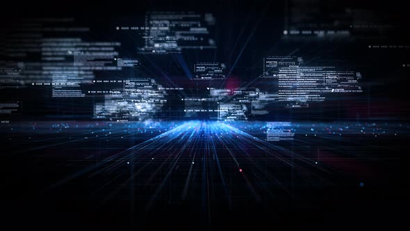 Digital Cyberspace Network Connections 01356