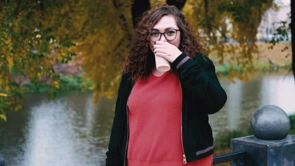 Outdoor Leisure Body Positive Park Obese Woman alt