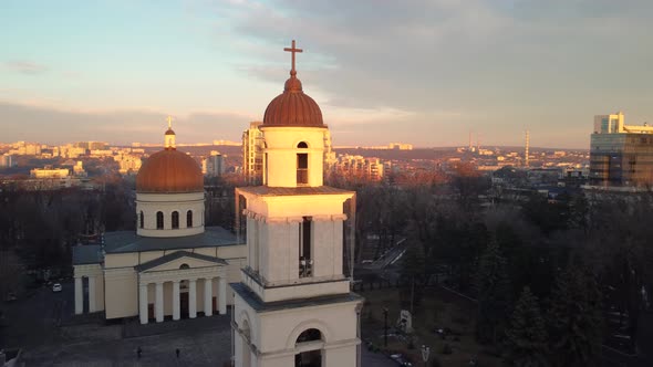 Nașterea Domnului Cathedral At Sunset alt
