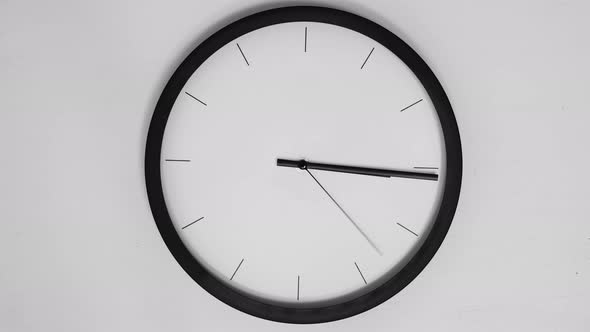 Timelapse Clock 12 Hours
