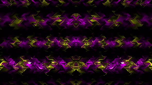 Purple-Yellow Abstract Loop Background