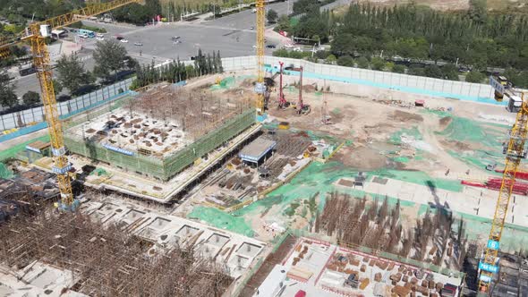 Aerial Photography Of Urban Construction Site 1 alt