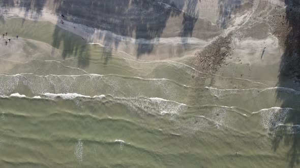 Aerial View of Tanjung Leman Beach