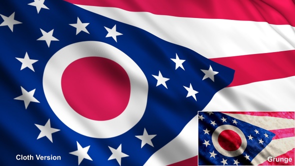 Ohio State Flags alt