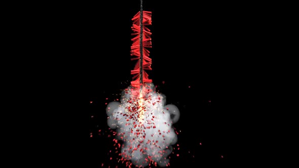 Chinese New Year Firecrackers 1 String alt