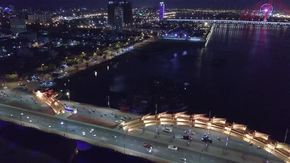 Bana Hills, French Village and Golden Bridge, in Central Vietnam alt