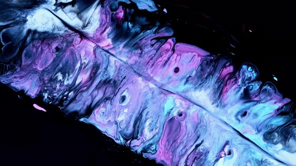 Acrylic Cold Color Macro Texture Experimental Colors Motion alt