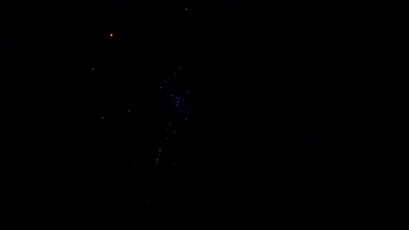 Variety Colorful Celebration Fireworks in Annual Festival with Independence Day alt