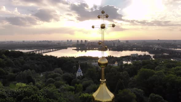 Orthodox Cross Against the Sky alt