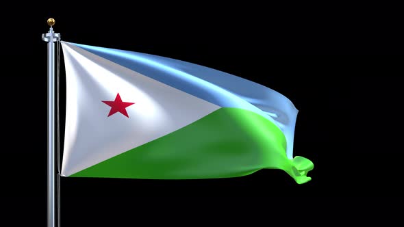 Djibouti Waving Flag alt
