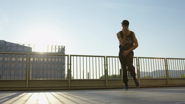 B-boy top rock moves alt