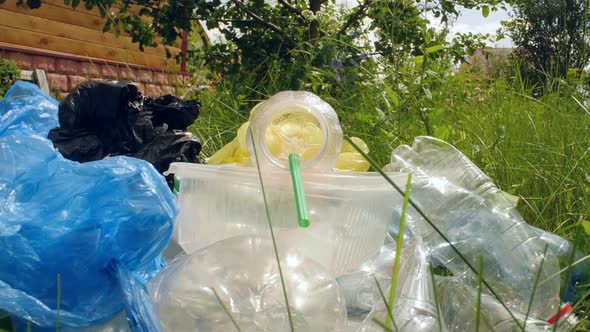 Concept of Pollution of the Planet and Environmental Disaster alt