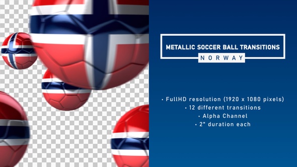 Metallic Soccer Ball Transitions - Norway