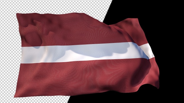 Flag Of Latvia