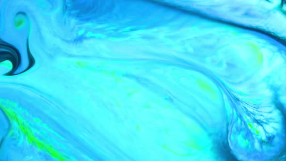 Colorful Liquid Ink Colors Blending Burst Swirl Fluid 32
