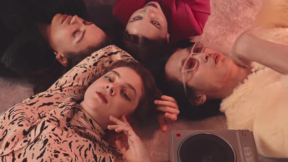 Stylish Vogue Dance Team Top View alt