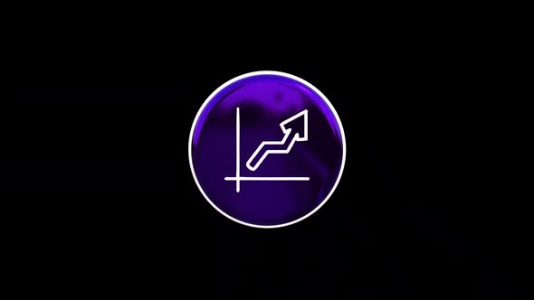 Icon Arrow Chart alt