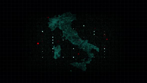 Plexus Italy Blue Map