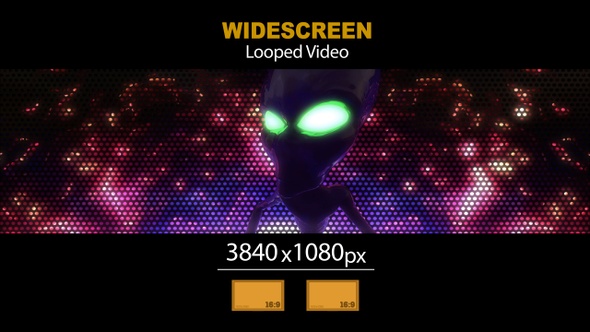 Widescreen Alien Led Lights 02