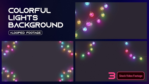 Colorful Lights Background Pack