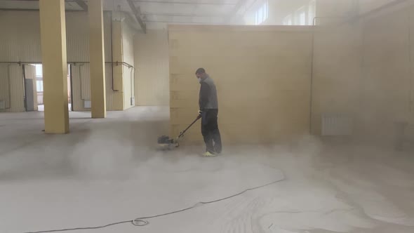 Floor Grinding for Decorative Microcement Finishing