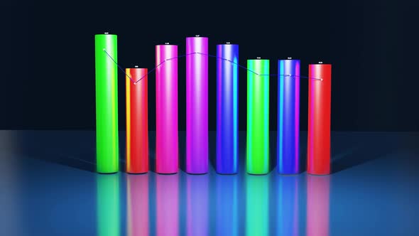 Abstract Infographics and Statistical Data alt