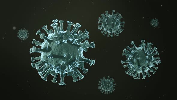 The virus Coronavirus (COVID-19) medical animation.