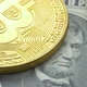 Abraham Lincoln Looks on Cryptocurrency BTC Bitcoin Coins - VideoHive Item for Sale