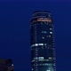 Aerial View of The Skyscraper on The Night City Background - VideoHive Item for Sale