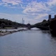 Isar River Under Summer Sky Wide View, Munich, Germany - VideoHive Item for Sale