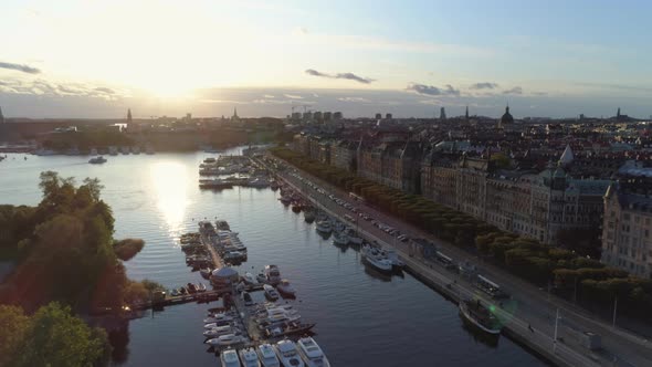 Stockholm Strandvägen in Östermalm District