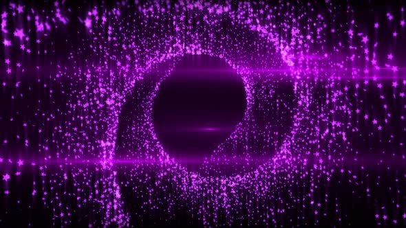 Purple Stars Tunnel