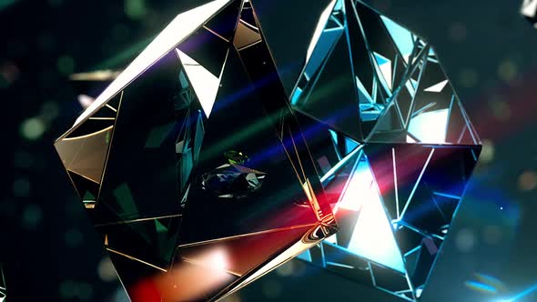 Colorful Cleancut Diamonds Floating 7 alt