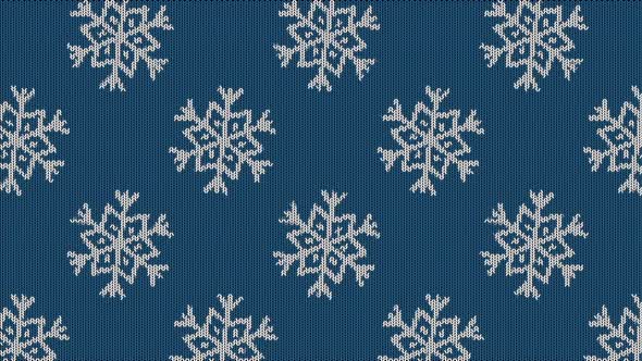 Knitted Snowflakes
