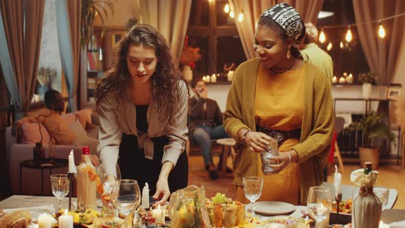 Finishing Dinner Table Setting alt