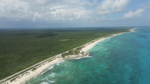 Cozumel Island in Mexico From East Side