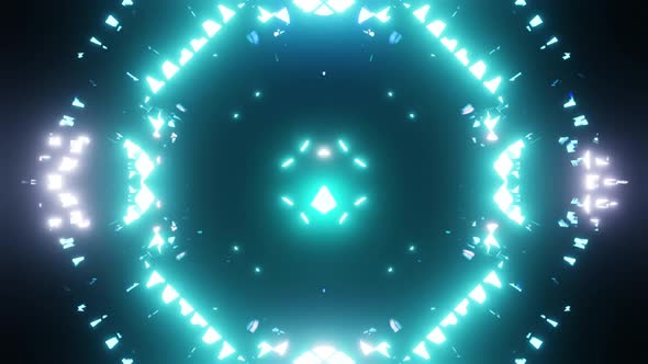 Blue Crystall Vj Loop Equalizer 4K alt