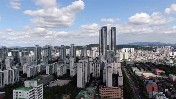 Korea Gyeonggi Do Bucheon City  Sang Dong Apartment Tall Building