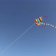 Kite against blue sky - VideoHive Item for Sale