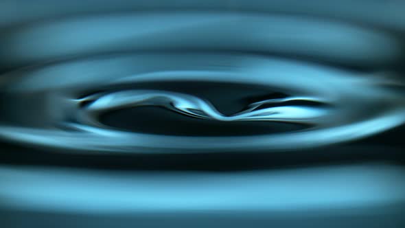 Super Slow Motion Macro Shot of Swirling Water at 1000Fps. alt