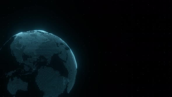 Spinning planet Earth. alt