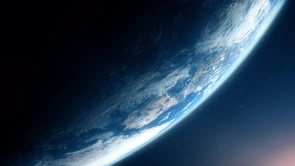 Cinematic Planet Earth Rotation Animation 07, Motion Graphics | VideoHive