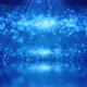 Blue Glow Particles Stage Background 4K - VideoHive Item for Sale