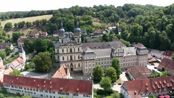 Schoental Abbey, Jagst, Baden-Wuerttemberg, Germany alt