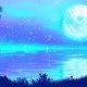Full Moon Over Ocean - VideoHive Item for Sale