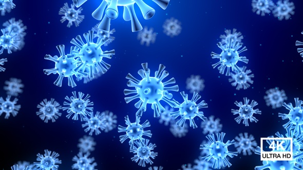 Coronavirus Falling Down 4K alt