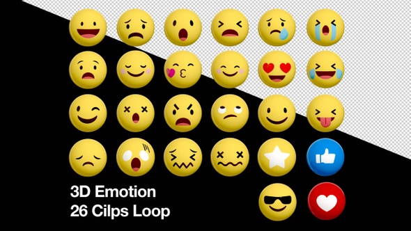 3D Emotion, Motion Graphics | VideoHive